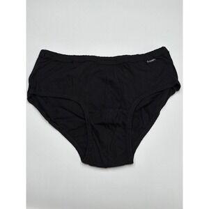 Jockey Elance 1 Poco Briefs Black Mens Underwear Size XL‎
